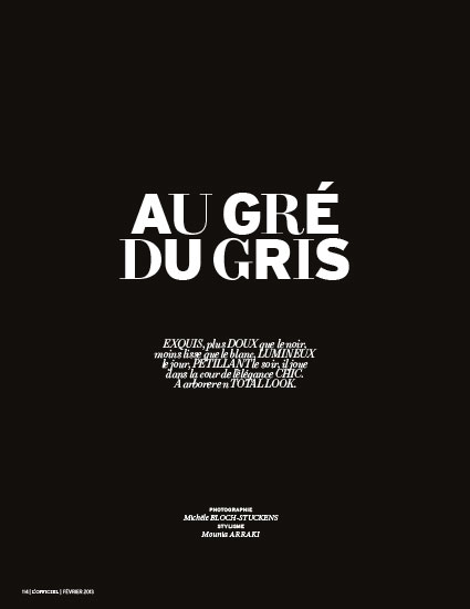 L'Officiel Maroc - n°30 - Édito Au gré du gris